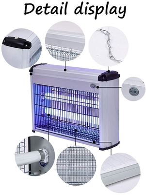 JZ خصيص 30W UVA الضوء الداخلي ذبابة العث يقتل المصباح مكافحة الآفات الفخ مصباح دحر البعوض الكهربائي المزود