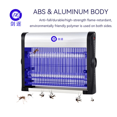 JZ 20W 30W 40W UV الضوء سبيكة الألومنيوم مضاد للبعوض مصباح الذباب العث مصطادف الحشرات الطائرة آلة للاستخدام الداخلي المزود
