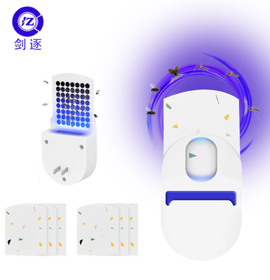 JZ مكافحة الآفات في الداخل المنزلية في النمط UVA LED الضوء الأزرق الطاقة الكهربائية الآلية مصطاد الذباب المزود