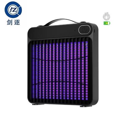 ضوء JZ UV في الداخل في الخارج باستخدام مصطاد ذبابة صدمة كهربائية مضاد للناموس مصباح قاتل الحشرات مصيدة مع علبة ABS صلبة مزود