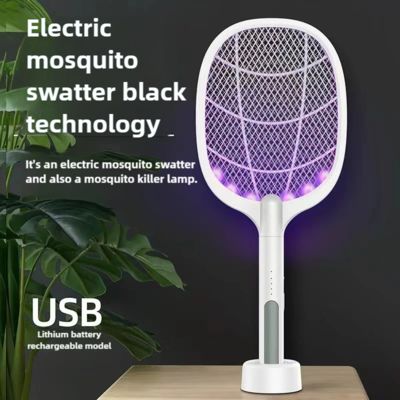 ضوء JZ UV 3000 فولت طاقة عالية مكافحة الآفات قابلة لإعادة الشحن 2 في 1 مصطاد ذباب مضاد للدبابيس مصباح قاتل للدبابيس مطارد للدبابيس المزود