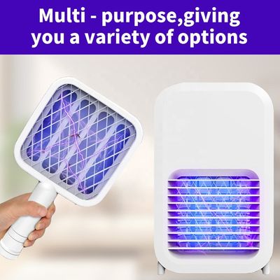 جهاز صاعق الحشرات الكهربائي المنزلي القابل لإعادة الشحن، محمول، لقتل الذباب والبعوض، للتحكم في الحشرات، صائد الذباب، مضاد للبعوض المزود