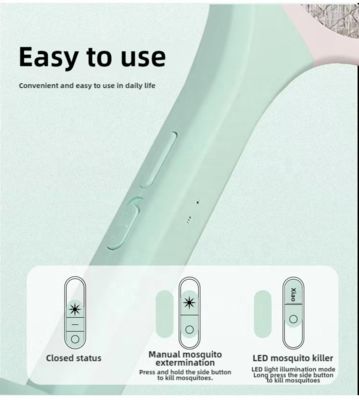 JZ المنزلية ضوء UV صلب مضاد للبعوض مصباح كهربائي صدمة حشرة زابر شحن USB قوي صديقة للبيئة مزود