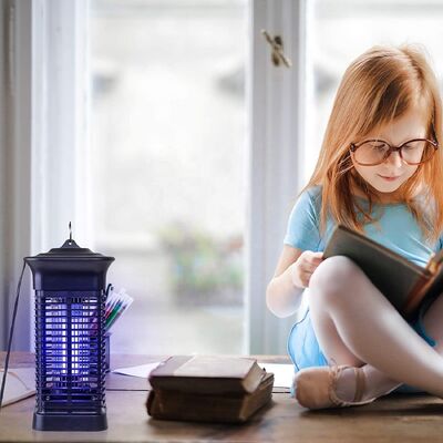 JZ Outdoor Portable Uv Night Light Insect Fly Killer Pest Traps Anti Mosquito Killing Lamp المزود