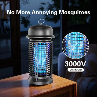 JZ 20W IPX4 UV Light Child Safe Pest Control Fly Fan Insect Trap Anti Mosquito Killing Lamp with Removable Collection Tray المزود