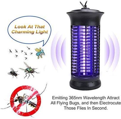 JZ New Style Plastic Waterproof Electric Plug in Household Fly Catcher Insect Killer Lamp Mosquito Killing Machine for Indoor المزود