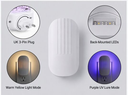 البنود الموجودة LED USB DC 5V داخلية إلكترونية التخييم حشرات زاببر مزود