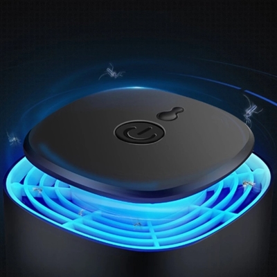 مصباح UV الكهربائي LED المنزل Zapper مصيدة الحشرات مصباح قاتل البعوض مع USB المزود
