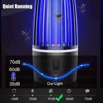 2 في 1 كهربائية LED USB مصباح قاتل البعوض للتخييم حشرة زاببر قابلة لإعادة الشحن المزود