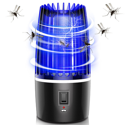 2 في 1 كهربائية LED USB مصباح قاتل البعوض للتخييم حشرة زاببر قابلة لإعادة الشحن المزود