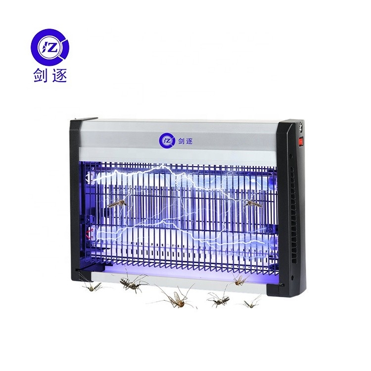 JZ 20W 30W 40W تخصيص الحجم مصيدة الحشرات قاتل الذباب مضاد للبعوض مصباح قاتل الآفات الكهربائي مصيدة الذباب مع ضوء فوق البنفسجي المزود