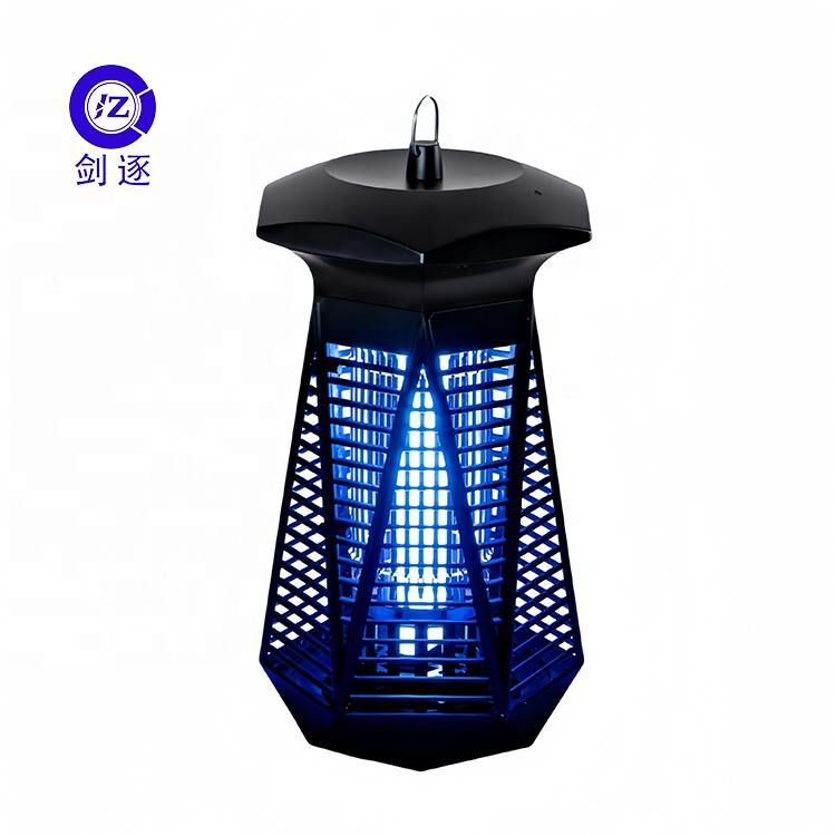 JZ UV Light Indoor Outdoor Hight Power IPX4 Bug Zapper Insect Trap Pest Control Mosquito Killing Lamp for Camping المزود