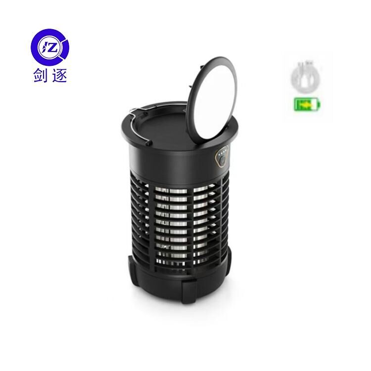3-in-1 3000V Rechargeable Indoor Eco-Friendly Folding Suspensible 360-degree Al-round Mosquito Control Light Mosquito Killer المزود